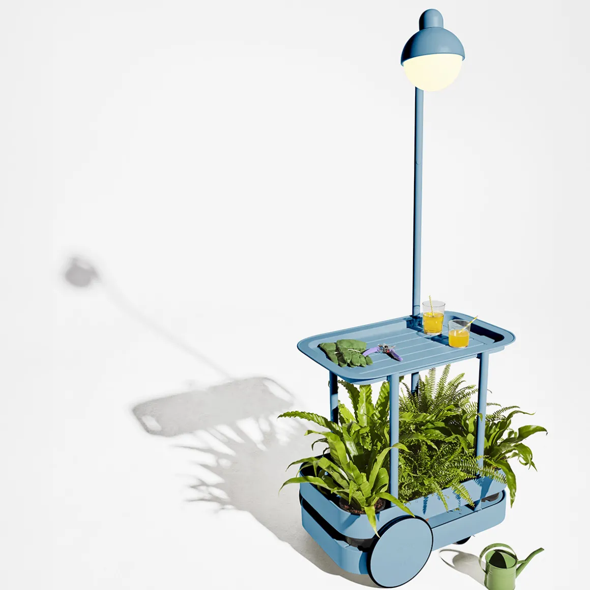 Fatboy Jolly Trolley LED Akkuleuchte & Bar-Trolley