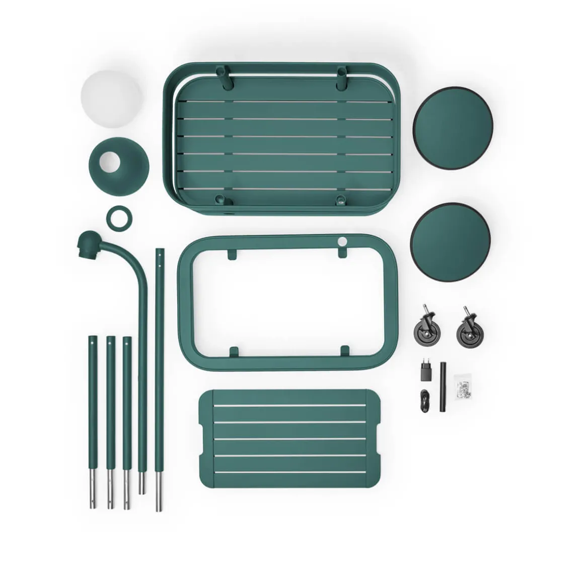 Fatboy Jolly Trolley LED Akkuleuchte & Bar-Trolley