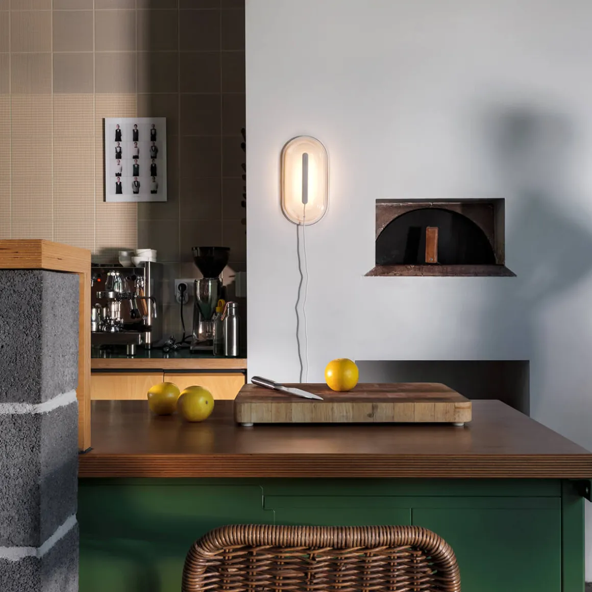 Fatboy Led's Strip LED Wandleuchte mit Kabel