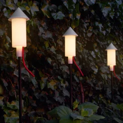 Fatboy Prêt a Racket LED Solarleuchte mit Erdspieß, 3er-Set