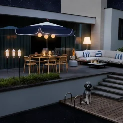 Fatboy Prêt a Racket LED Solarleuchte mit Erdspieß, 3er-Set