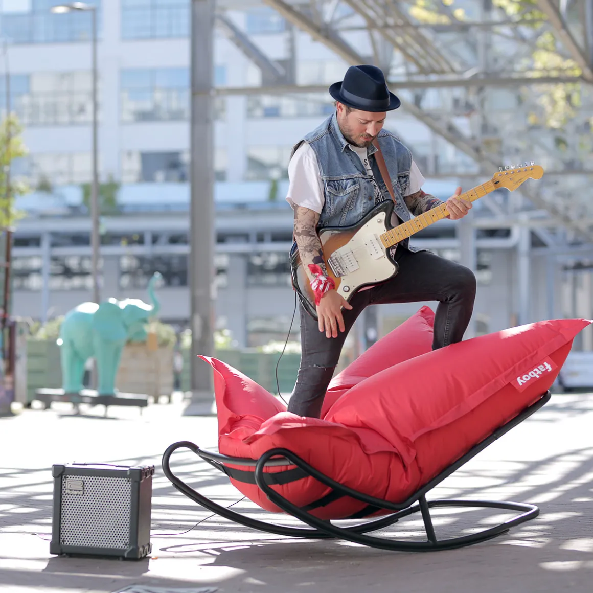 Fatboy Rock 'n Roll Schaukelstuhl