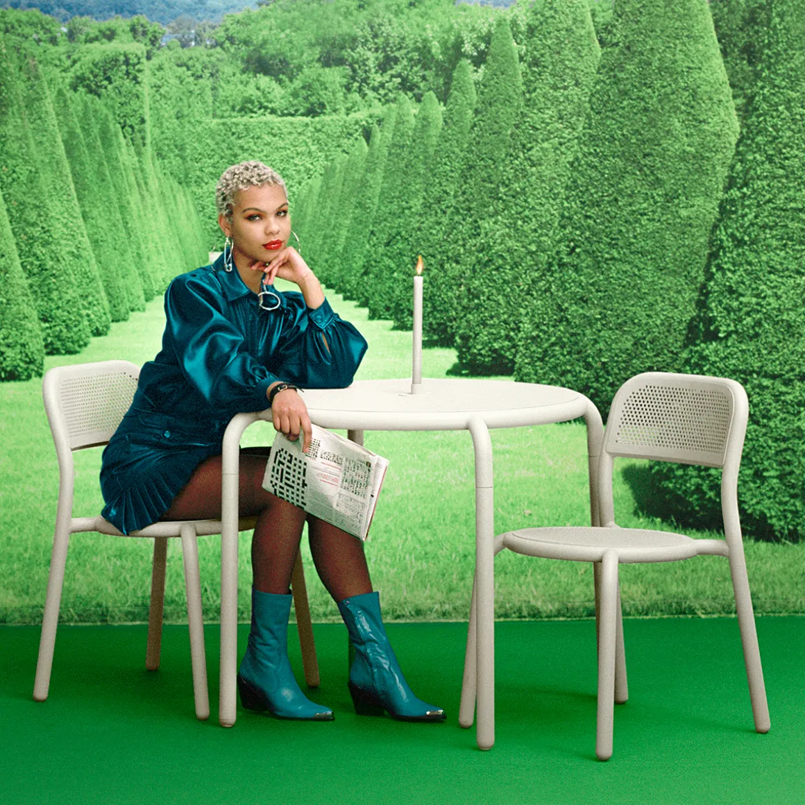 Fatboy Toni Chair Gartenstuhl, 4er-Set