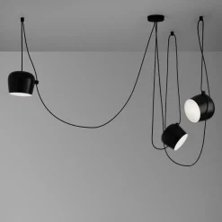Flos Aim LED Pendelleuchte, 3-flg.