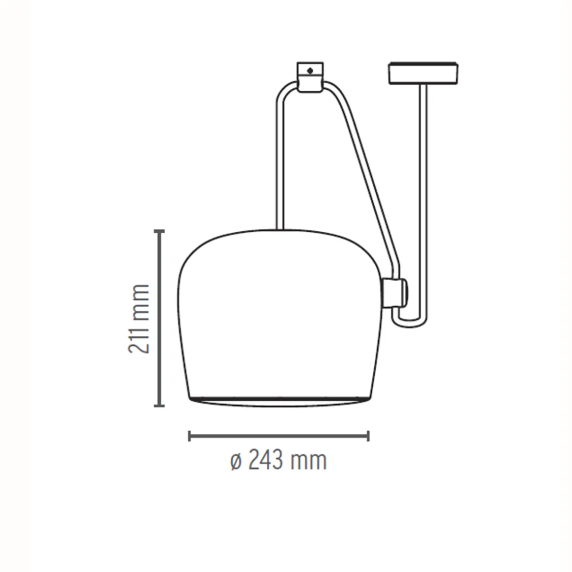 Flos Aim LED-Pendelleuchte online kaufen | Leuchtenland.com