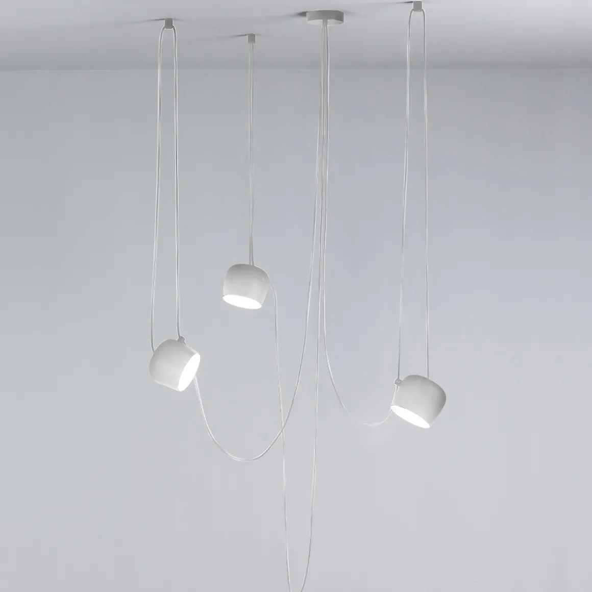 Flos Aim Small LED Pendelleuchte, 3-flg.