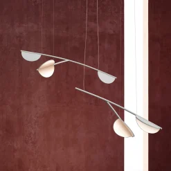 Flos Almendra Organic S2 Y Short LED Pendelleuchte