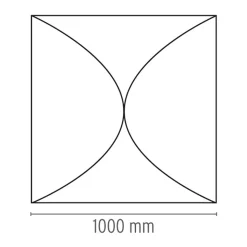 Flos Ariette Wand- / Deckenleuchte