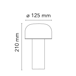 Flos Bellhop Battery LED Akkuleuchte