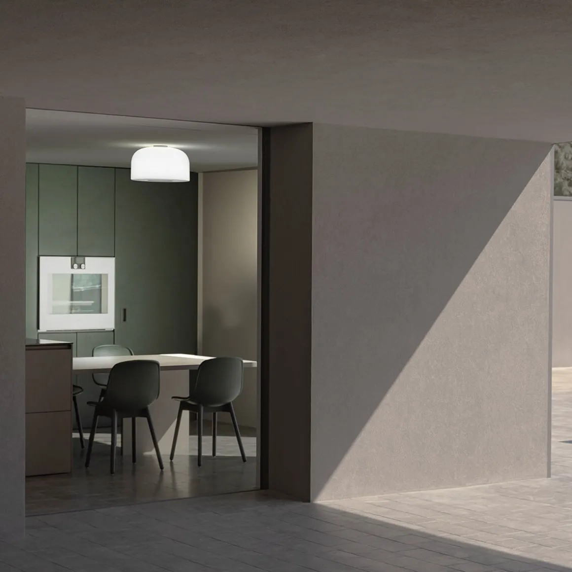 Flos Bellhop Glass C2 Deckenleuchte