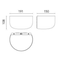 Flos Bellhop Wall Up LED Wandleuchte