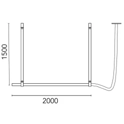 Flos Belt LED Pendelleuchte