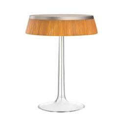 Flos Bon Jour Tischleuchte, Chrom matt