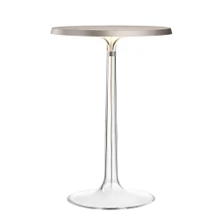 Flos Bon Jour Tischleuchte, Chrom matt