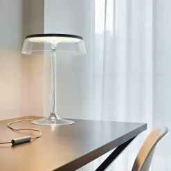 Flos Bon Jour Tischleuchte, Chrom matt