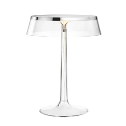 Flos Bon Jour Tischleuchte, Chrom