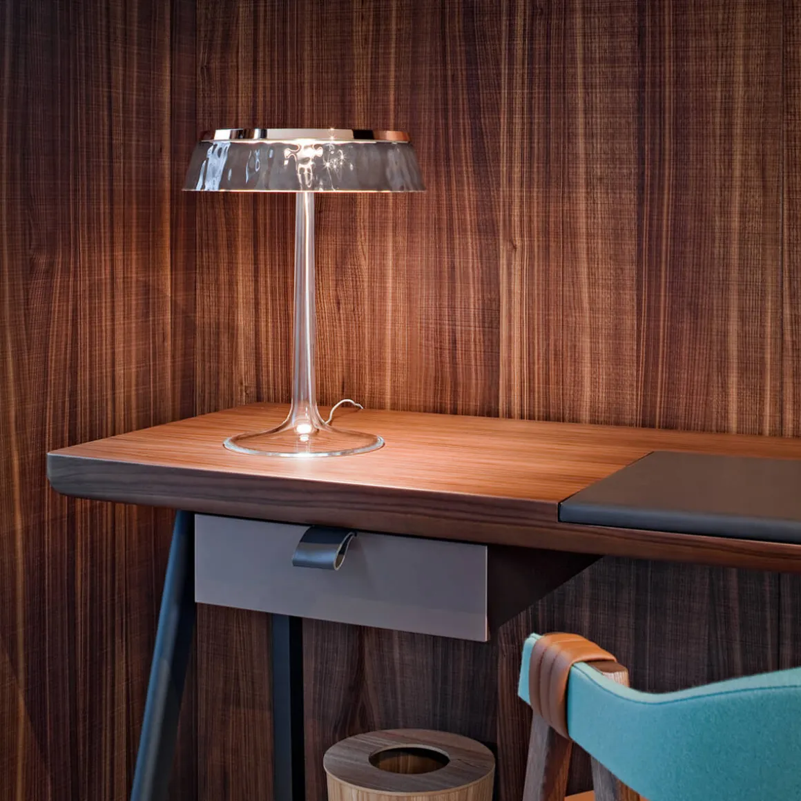 Flos Bon Jour Tischleuchte, Kupfer