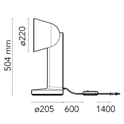 Flos Ceramique Side Tischleuchte