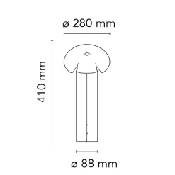 Flos Chiara T Tischleuchte, B-Ware