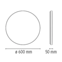 Flos Clara LED Wand- / Deckenleuchte, Rückläufer