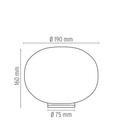Flos Glo-Ball Basic Tischleuchte