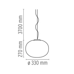 Flos Glo-Ball S Pendelleuchte