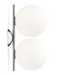 Flos IC C/W1 Double Wand- / Deckenleuchte