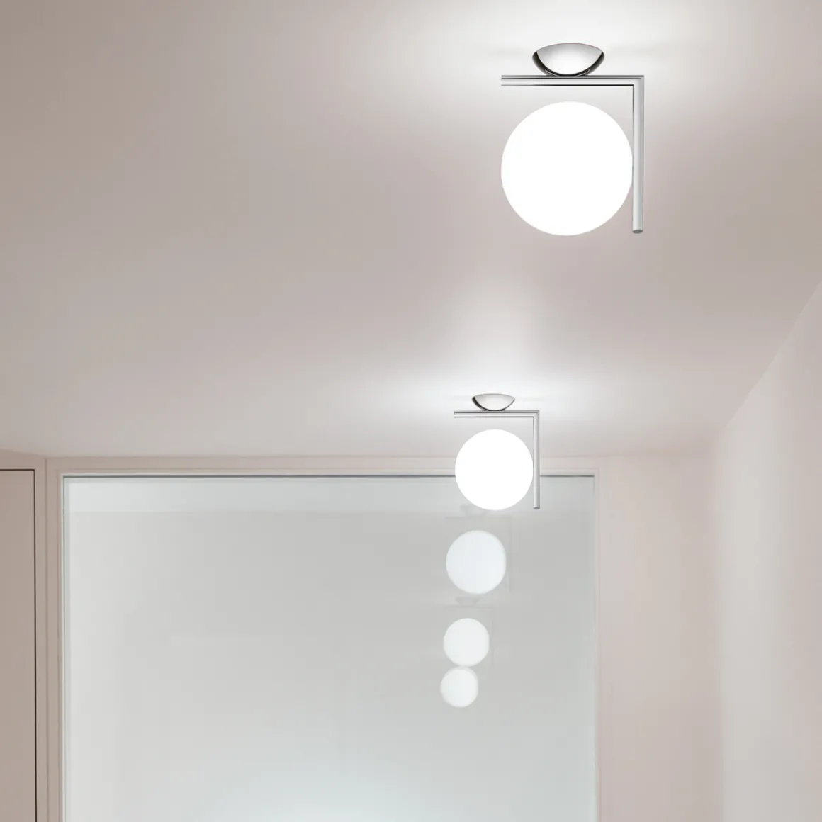 Flos IC C/W1 Wand- / Deckenleuchte