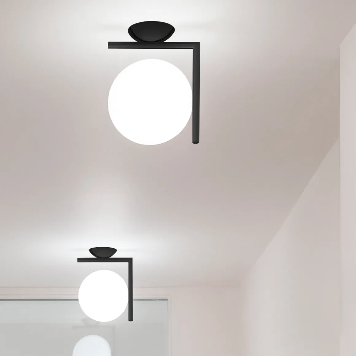 Flos IC C/W1 Wand- / Deckenleuchte