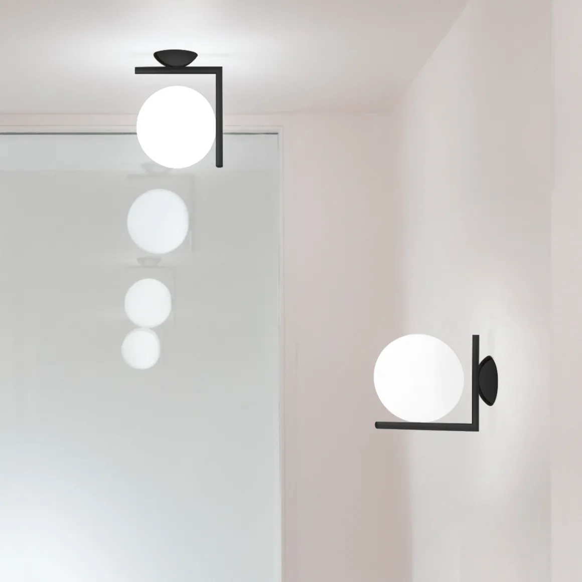 Flos IC C/W1 Wand- / Deckenleuchte