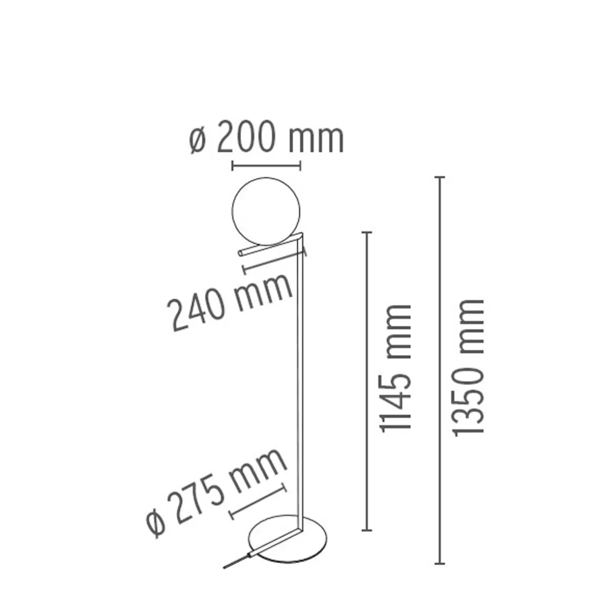 Flos IC F1 Stehleuchte