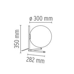 Flos IC T2 Tischleuchte