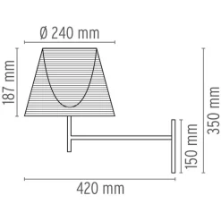 Flos KTribe W Wandleuchte