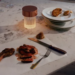 Flos Last Order Fluted LED Akkuleuchte