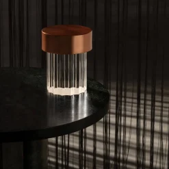 Flos Last Order Fluted LED Akkuleuchte