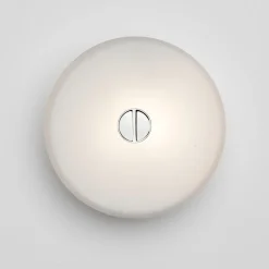 Flos Mini Button Wand- / Deckenleuchte