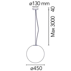 Flos My Sphere Pendelleuchte