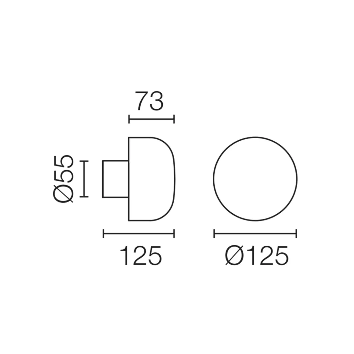Flos Outdoor Bellhop Wall Outdoor LED Wandleuchte, 2700 K