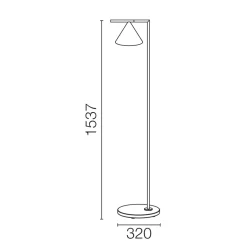 Flos Outdoor Captain Flint Outdoor LED Stehleuchte