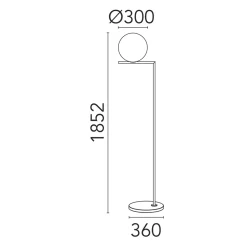 Flos Outdoor IC F2 Outdoor Stehleuchte