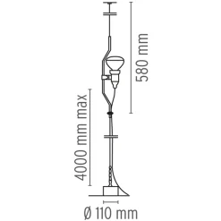 Flos Parentesi Pendelleuchte