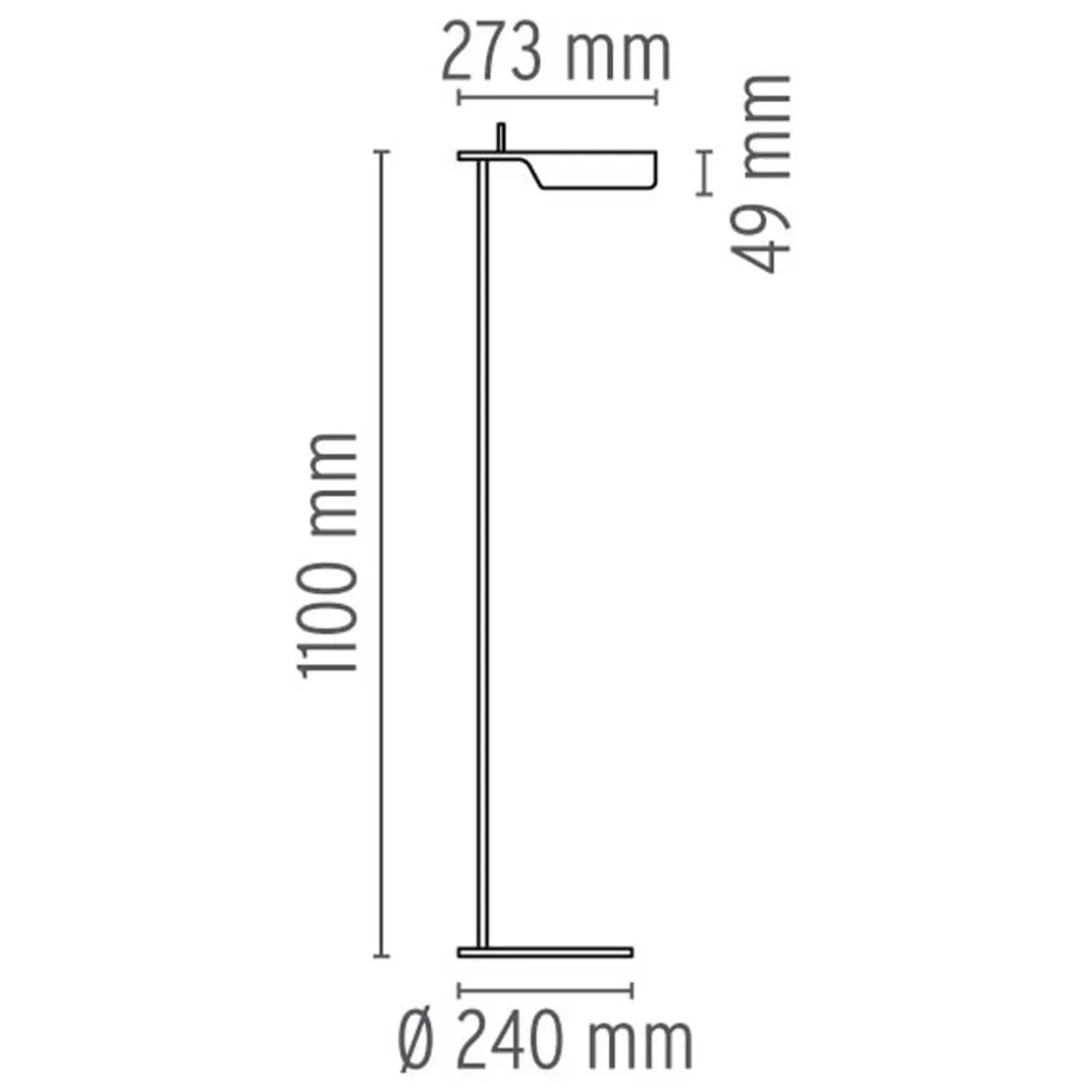 Flos Tab F LED Stehleuchte