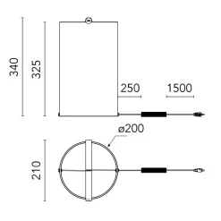 Flos To-Tie T2 LED Tischleuchte