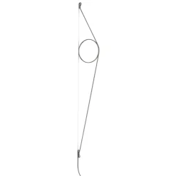 Flos Wirering Wandleuchte, Kabel: grau