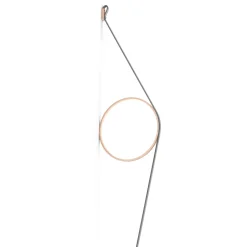 Flos Wirering Wandleuchte, Kabel: grau