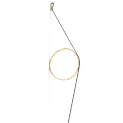 Flos Wirering Wandleuchte, Kabel: grau