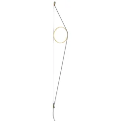 Flos Wirering Wandleuchte, Kabel: grau