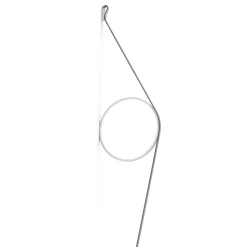 Flos Wirering Wandleuchte, Kabel: grau