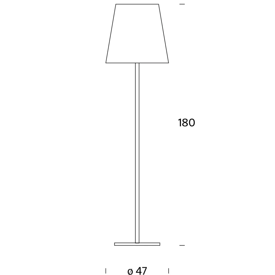 Fontana Arte 3247 Stehleuchte
