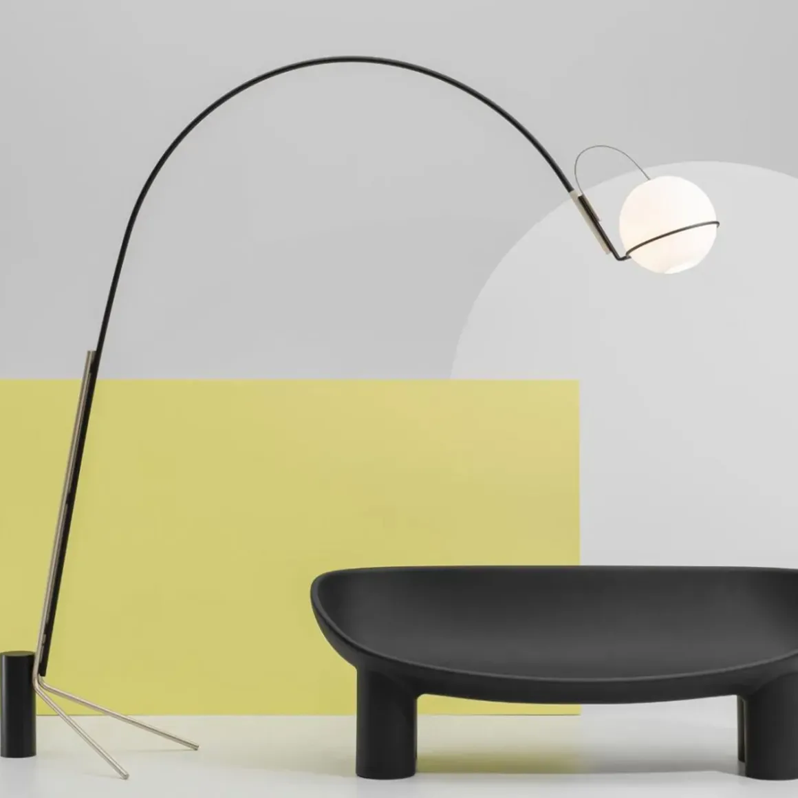 Fontana Arte Alicanto LED Bogenleuchte